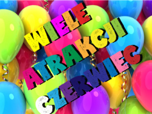 Przedszkole w Lubartowie, atrakcje czerwca w lubartowie, przedszkole Casper, balony